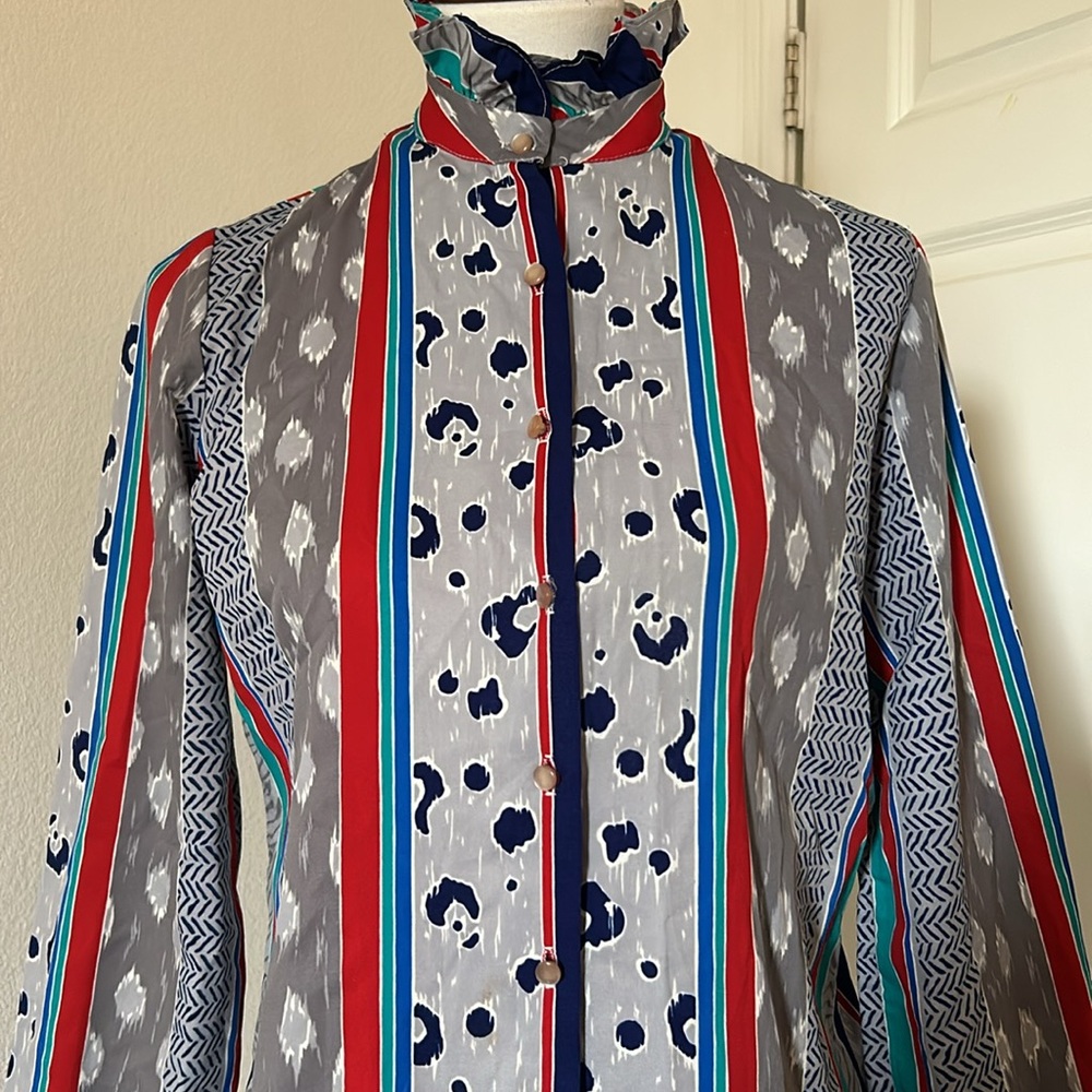 🌺🌸🌼VINTAGE RHODA LEE LONGSLEEVE SIZE : SMALL - Picture 3 of 8